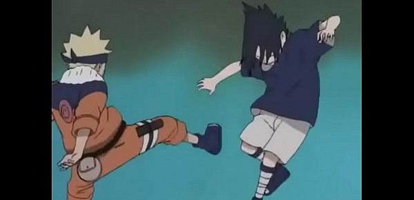  Naruto VS Sasuke luta completa dublado